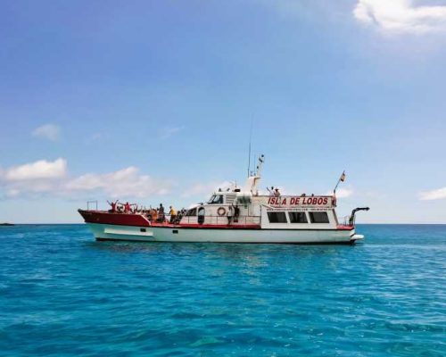 Ferry to Lobos Island - Official transportation departing from Corralejo harbour.