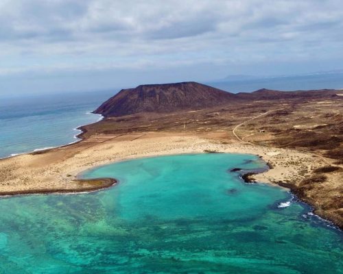 Playa de la Concha, Lobos Island Natural Park, Corralejo, Fuerteventura